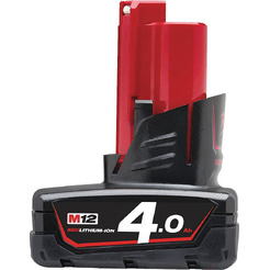 Аккумулятор для инструмента Milwaukee M12 M12B4 4932430065 (12В/4 Ач)