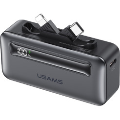 Внешний аккумулятор USAMS CD233 Mini 5000mAh (серый)