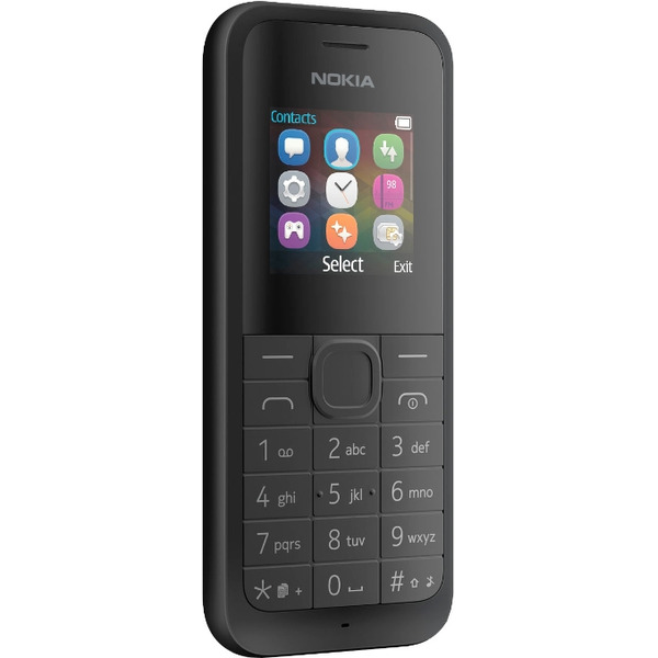 Сотовый телефон Nokia 105 DS RM-1133, black