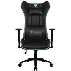 Кресло компьютерное THUNDERX3 UC5 HEX Black-Cyan AIR