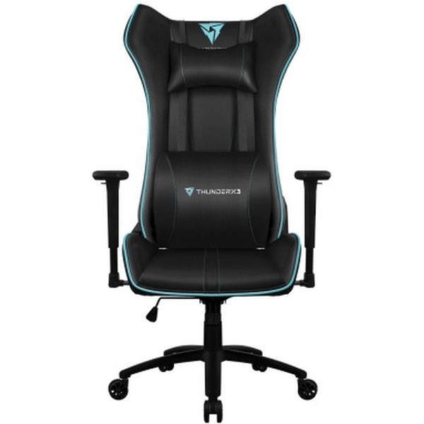 Кресло компьютерное THUNDERX3 UC5 HEX Black-Cyan AIR