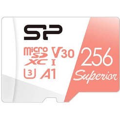 Карта памяти Silicon-Power Superior A1 microSDXC SP256GBSTXDV3V20SP 256GB