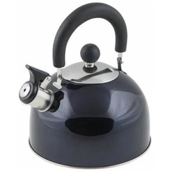 Чайник со свистком Perfecto Linea Holiday 52-121516 (синий металлик)