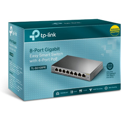 Коммутатор TP-Link TL-SG108PE