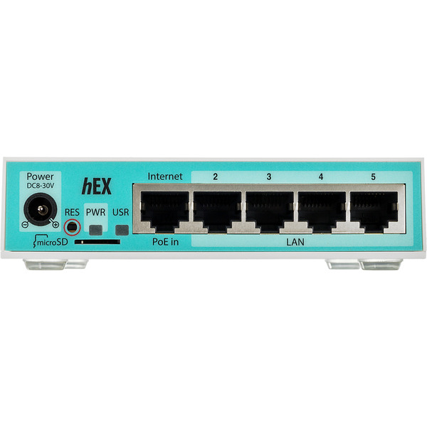 Маршрутизатор Mikrotik Hex (RB750Gr3)