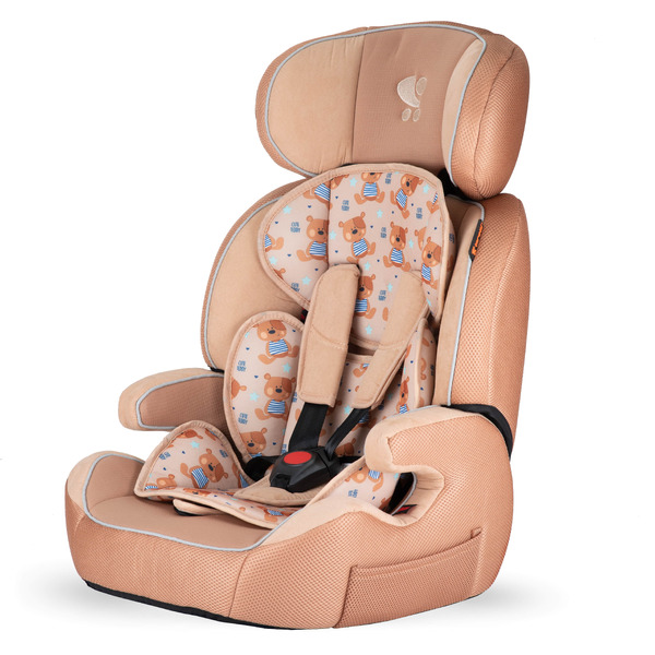 Детское автокресло LORELLI Navigator (Beige Cute Bears)