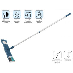 Швабра Perfecto Linea 43-401023 (темно-синий)