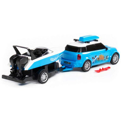 Автомобиль Полесье Круиз с катером на прицепе 92496