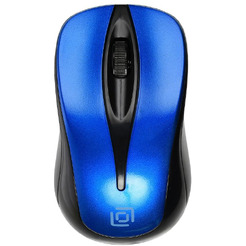 Мышь Oklick 675MW (черный/синий)