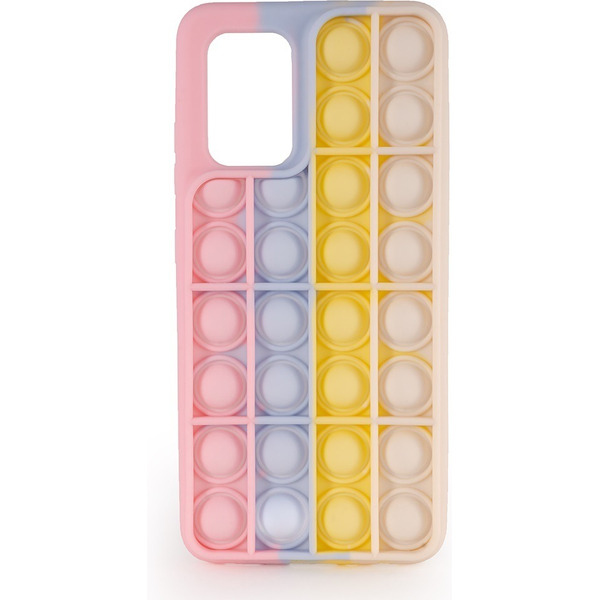 Накладка Case Pop It для Samsung Galaxy A52 (розово-серый)