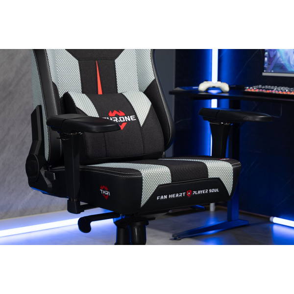 Кресло компьютерное EVOLUTION Throne Grey