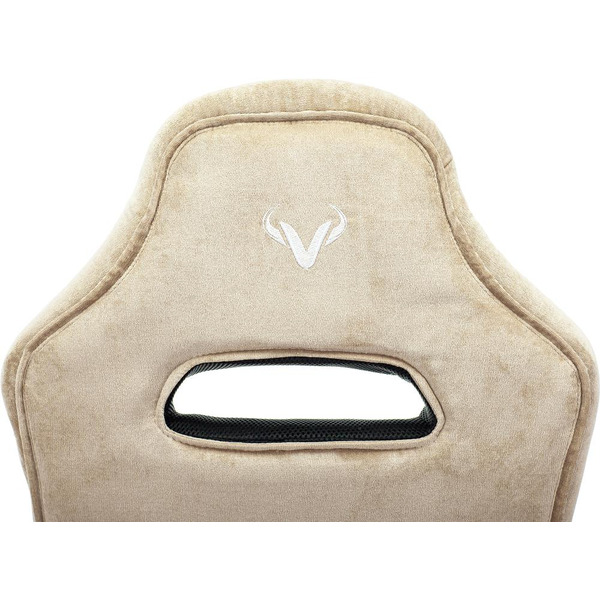 Кресло игровое Zombie VIKING 6 KNIGHT Fabric (1380213) коричневый/бежевый