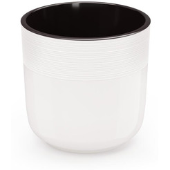 Горшок цветочный Альтернатива Линель М8698 (белый)