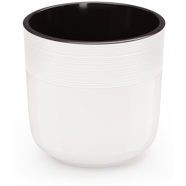 Горшок цветочный Альтернатива Линель М8698 (белый)