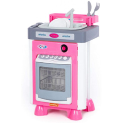 Комплект бытовой техники игрушечный Полесье Carmen №3 с посудомоечной машиной и мойкой 47946