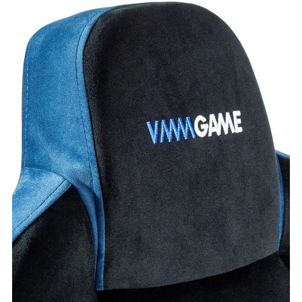 Игровое компьютерное кресло VMMGame Unit Velour Upgrade XD-A-VRBKBE-B23 (черный/синий)