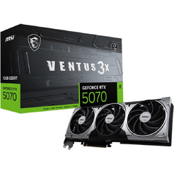Видеокарта MSI GeForce RTX 5070 12G Ventus 3X