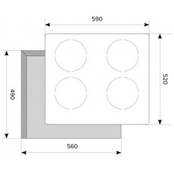 Варочная панель Akpo PKA 58 008