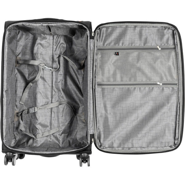 Чемодан MONZA 23014# (L, черный)