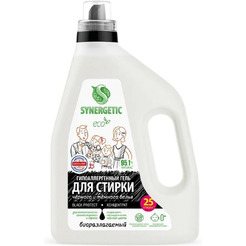 Гель для стирки SYNERGETIC для темного и черного белья 1.5 л
