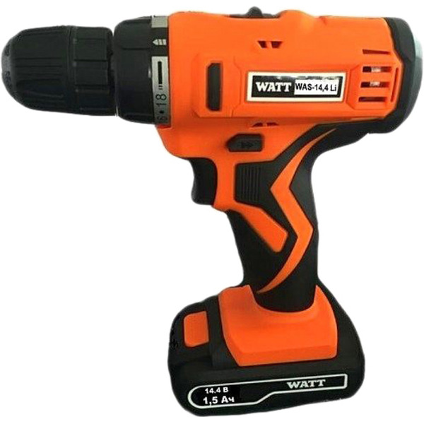 Дрель-шуруповерт WATT WAS-14 Li