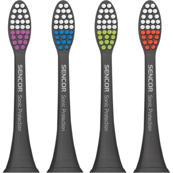Комплект сменных насадок для электрических зубных щеток SENCOR SOX 002 (4 шт.)