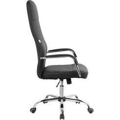 Офисное кресло KingStyle SHL-16 Glance PU Chrome (черный)