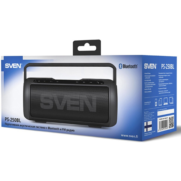 Портативная колонка SVEN PS-250BL