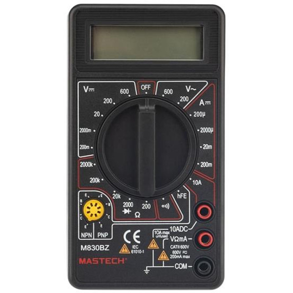 Портативный мультиметр MASTECH M830BZ 13-2002