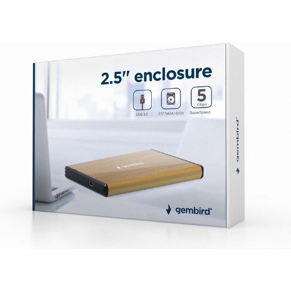 Бокс для жесткого диска Gembird EE2-U3S-3-GL