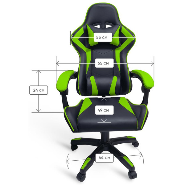 Игровое кресло Byroom Game BAN green HS-5010-GR