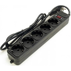 Сетевой фильтр GEMBIRD SPG3-B-5PPB