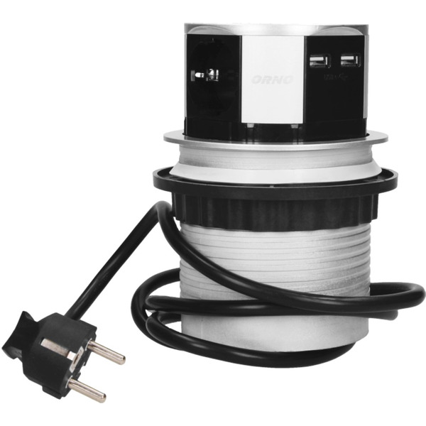 Блок розеточный Orno OR-AE-1342-AL 1,5 м