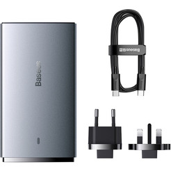 Сетевое зарядное Baseus GaN5 Pro Ultra-Slim Fast Charger C+U 65W CCGP150113