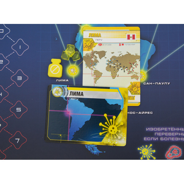 Настольная игра Стиль Жизни Пандемия (производство) (2024) LS150