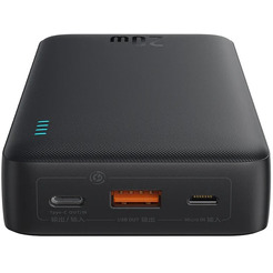 Внешний аккумулятор Baseus Airpow Fast Charge Power Bank 20W 20000mAh (черный)