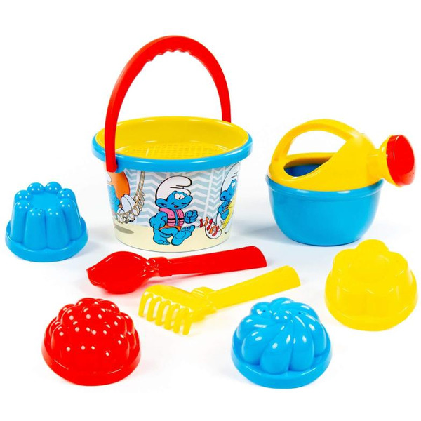 Набор игрушек для песочницы Полесье Смурфики-5 №3 65292