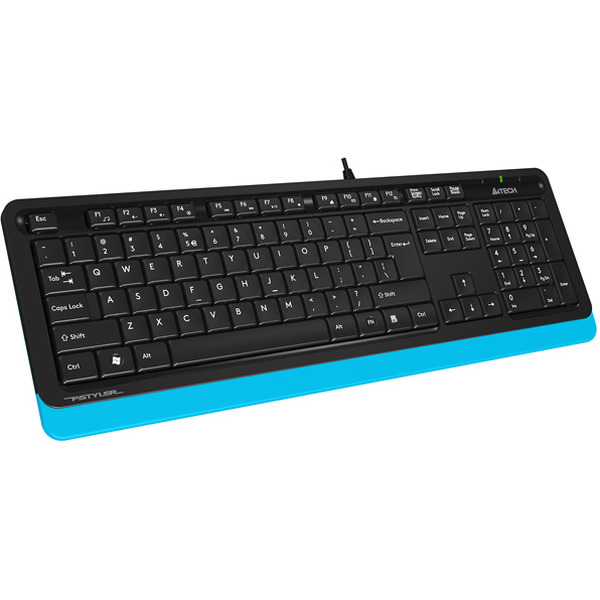 Клавиатура A4Tech Fstyler FK10 (черный/синий)