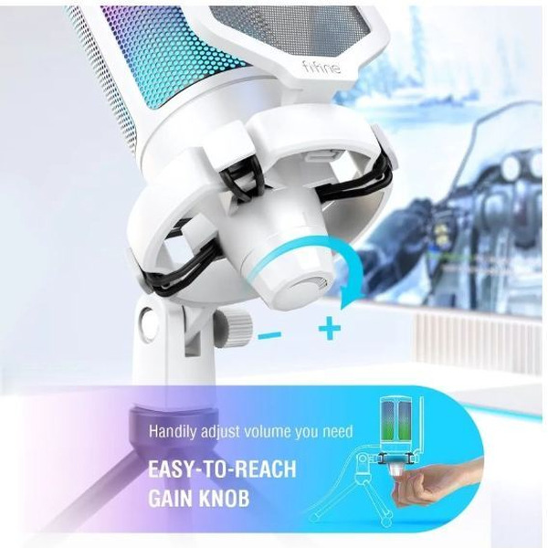 Микрофон FIFINE A6VW (белый)