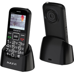 Мобильный телефон Maxvi B5ds up (черный)