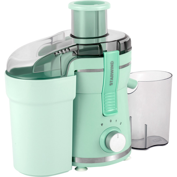 Соковыжималка центробежная Starwind SJ2326 бирюзовый/бирюзовый