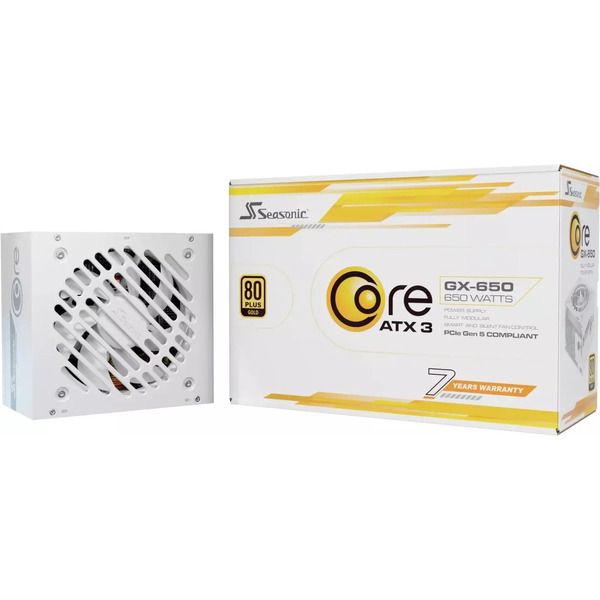 Блок питания Seasonic Core GX-650 White ATX 3.1