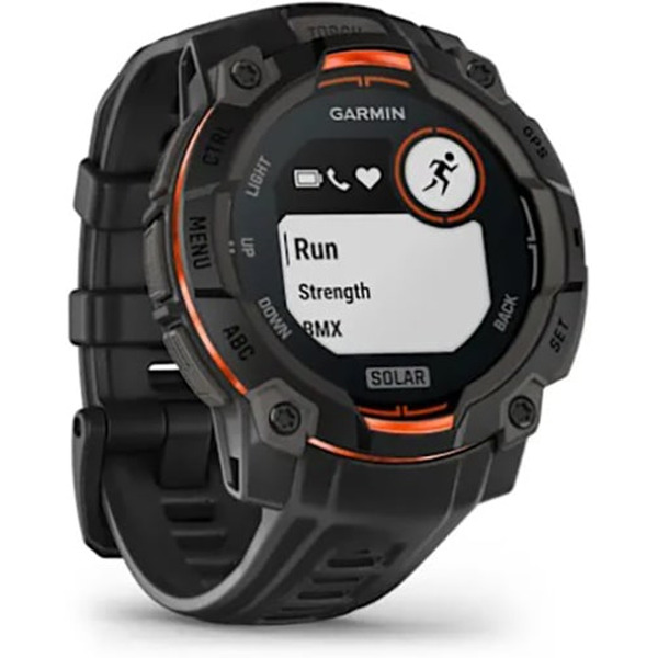 Умные часы Garmin Instinct 3 Solar 45 мм (черный)