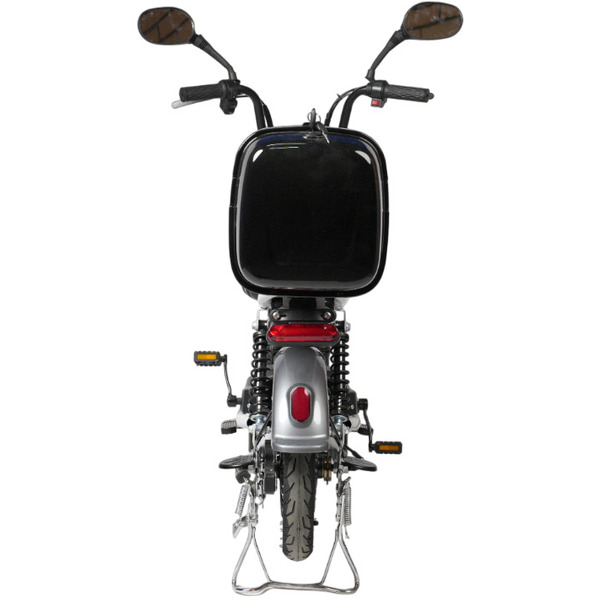 Электровелосипед NOVA EC-02 графит (с задним кофром)