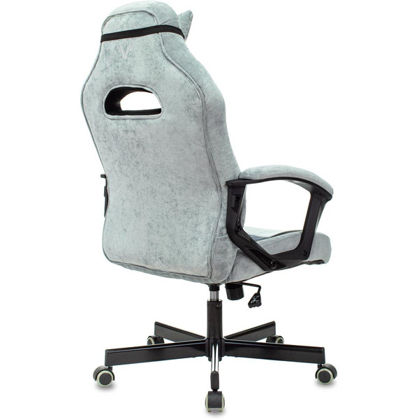 Кресло игровое Zombie VIKING 6 KNIGHT Fabric (1380215) голубой