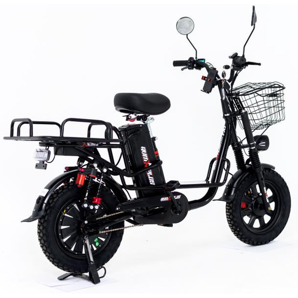 Электровелосипед AVM E-Alfa Fat (черный)