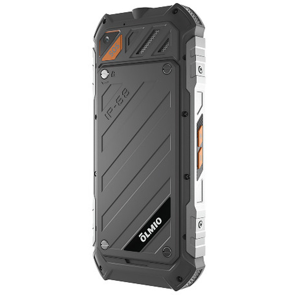Мобильный телефон Olmio X07 (черный/оранжевый)