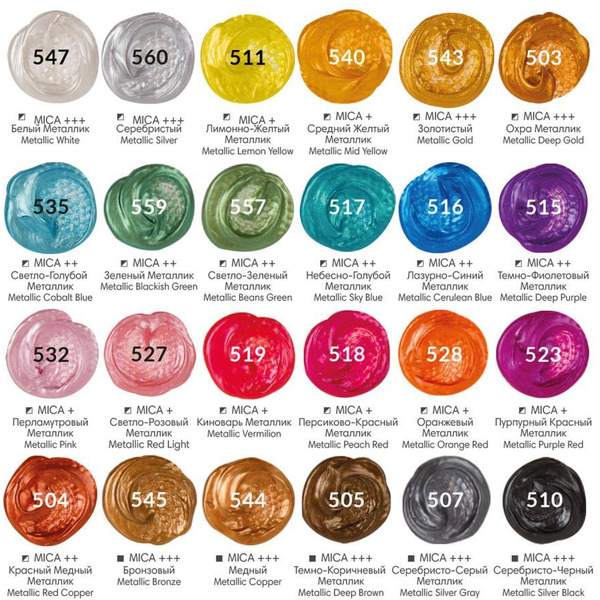 Краски акриловые художественные BRAUBERG ART CLASSIC 191720