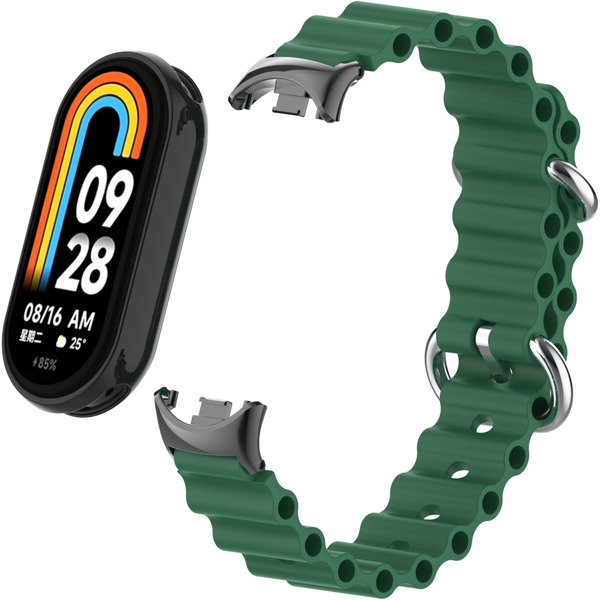 Ремешок Bingo Ocean для XIAOMI Mi Band 8 Зеленый