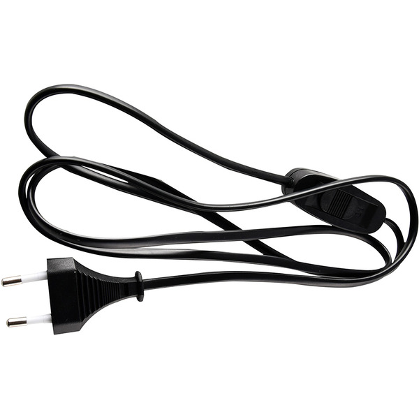 Шнур сетевой Feron KF-HK-1-2 51041 (1.9м, черный)